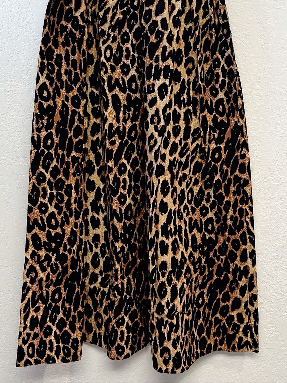 Damson Madder Malinda Smocked Animal Cheetah Midi Dress NWT Size EU 6/ US 2 - Picture 12 of 15